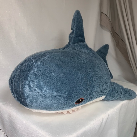 Giant Shark Plush Stuffed Animal TikTok Toy Soft Reading Pillow Lovey Ocean Cozy - Picture 6 of 11